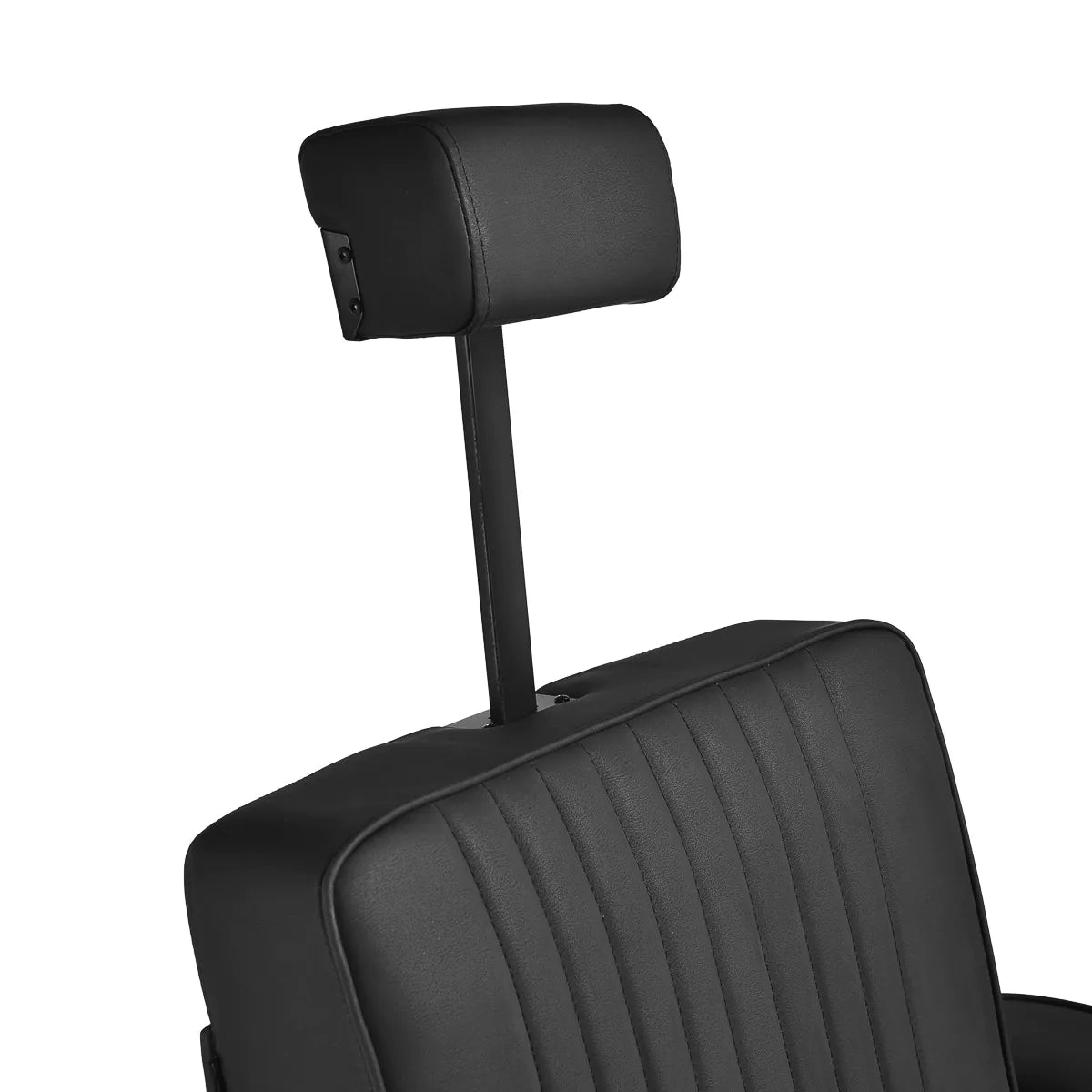 Sillón de barbero profesional Gabbiano Levi negro