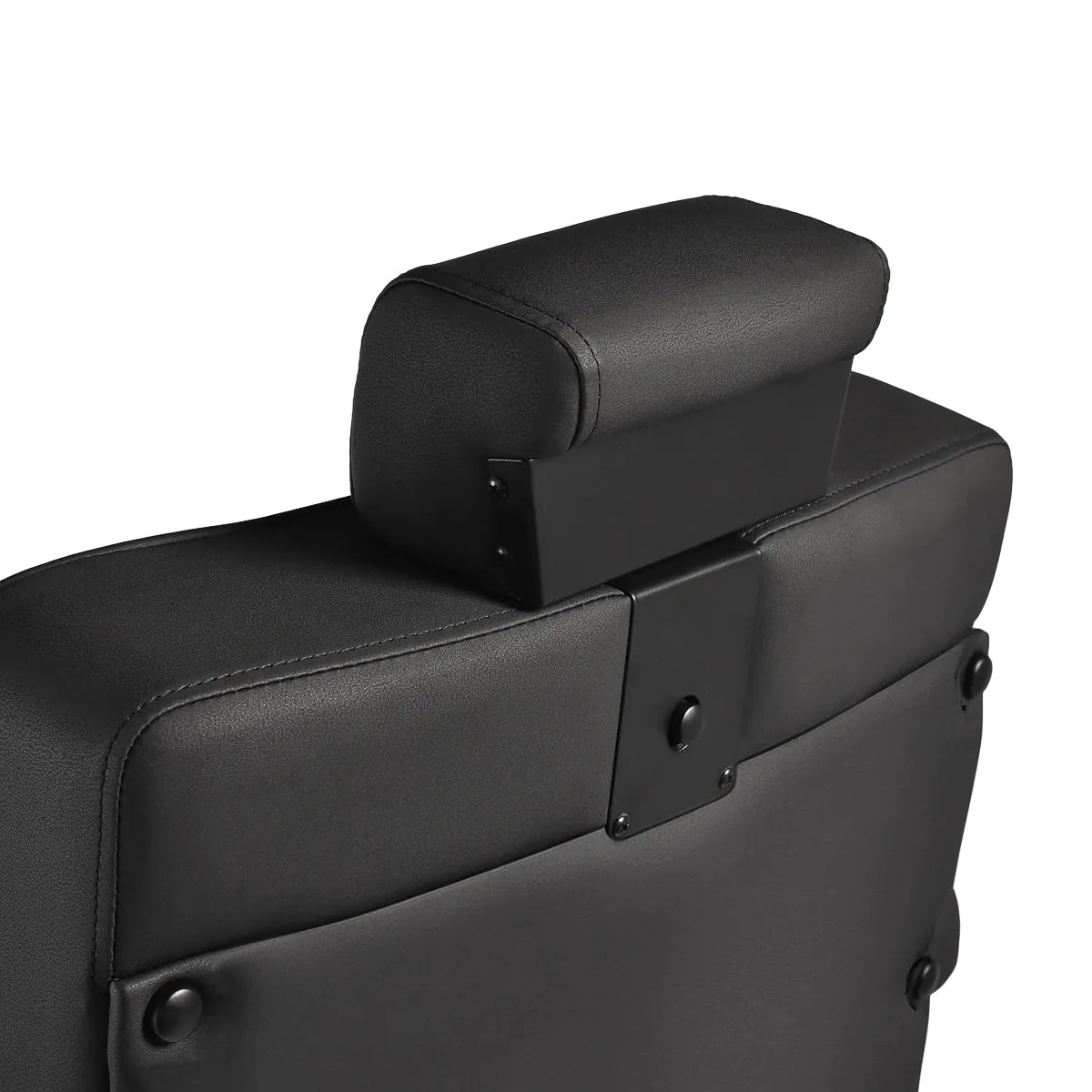 Sillón de barbero profesional Gabbiano Levi negro