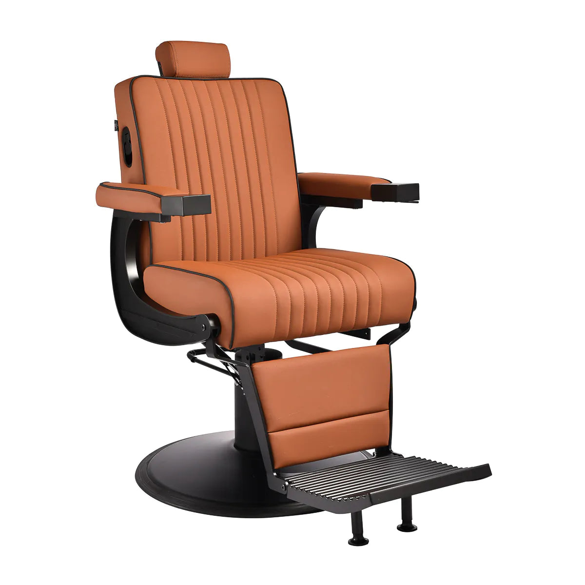 Sillón de Barbero Profesional Gabbiano Levi (Tonos Marrones)