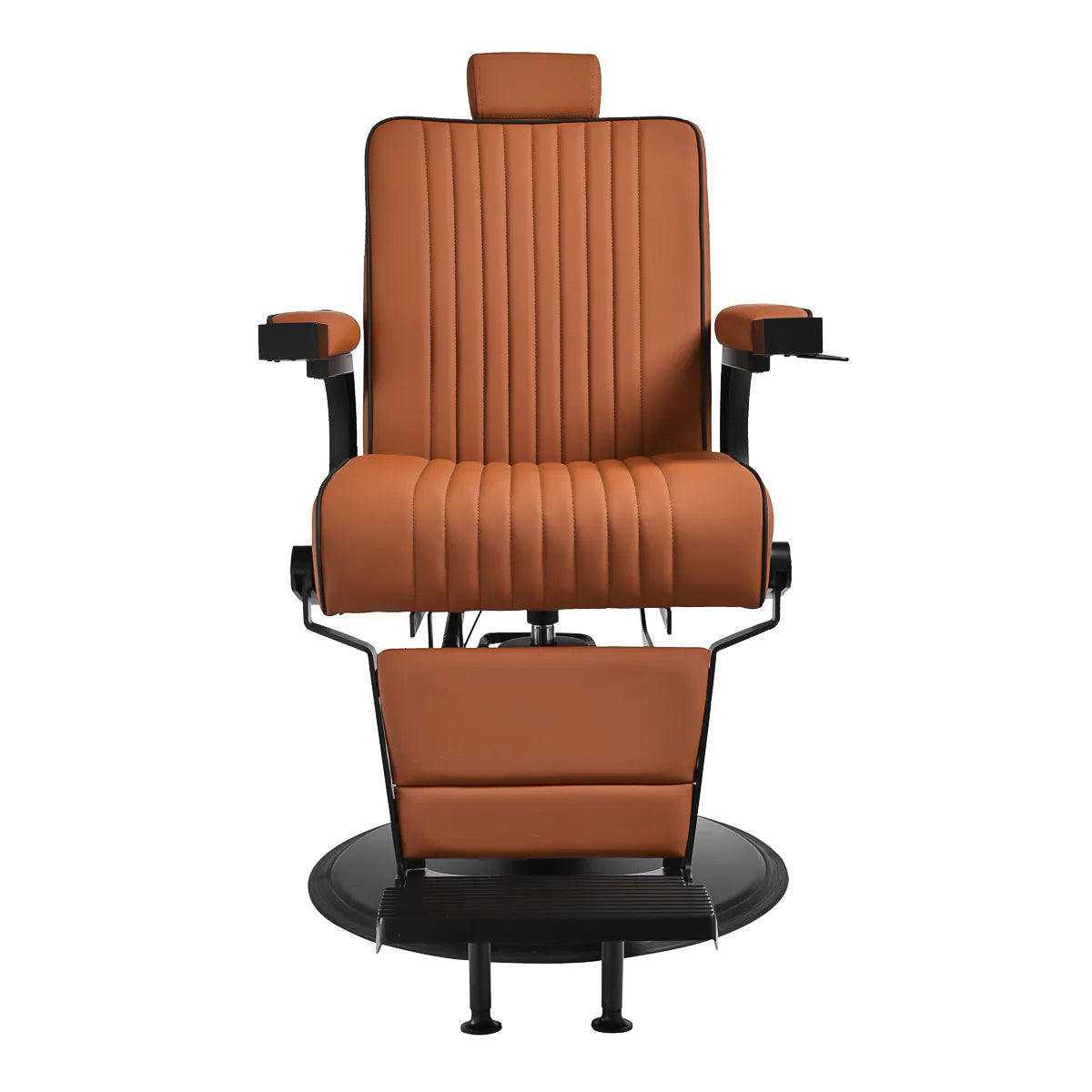 Sillón de barbero profesional Gabbiano Levi, marrón