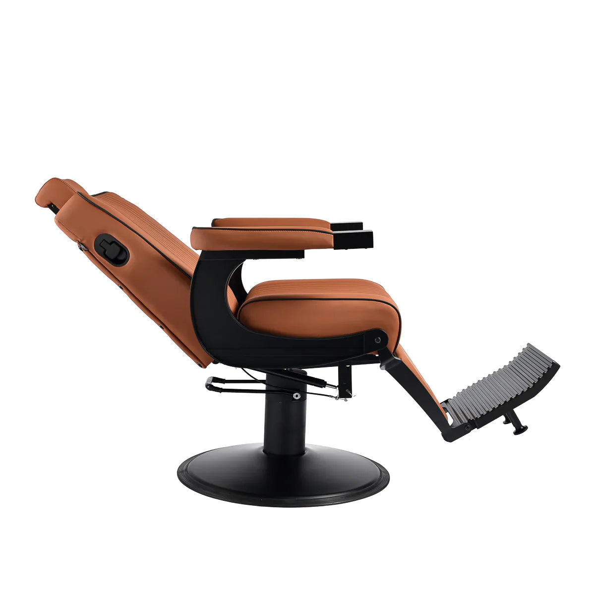 Sillón de barbero profesional Gabbiano Levi, marrón