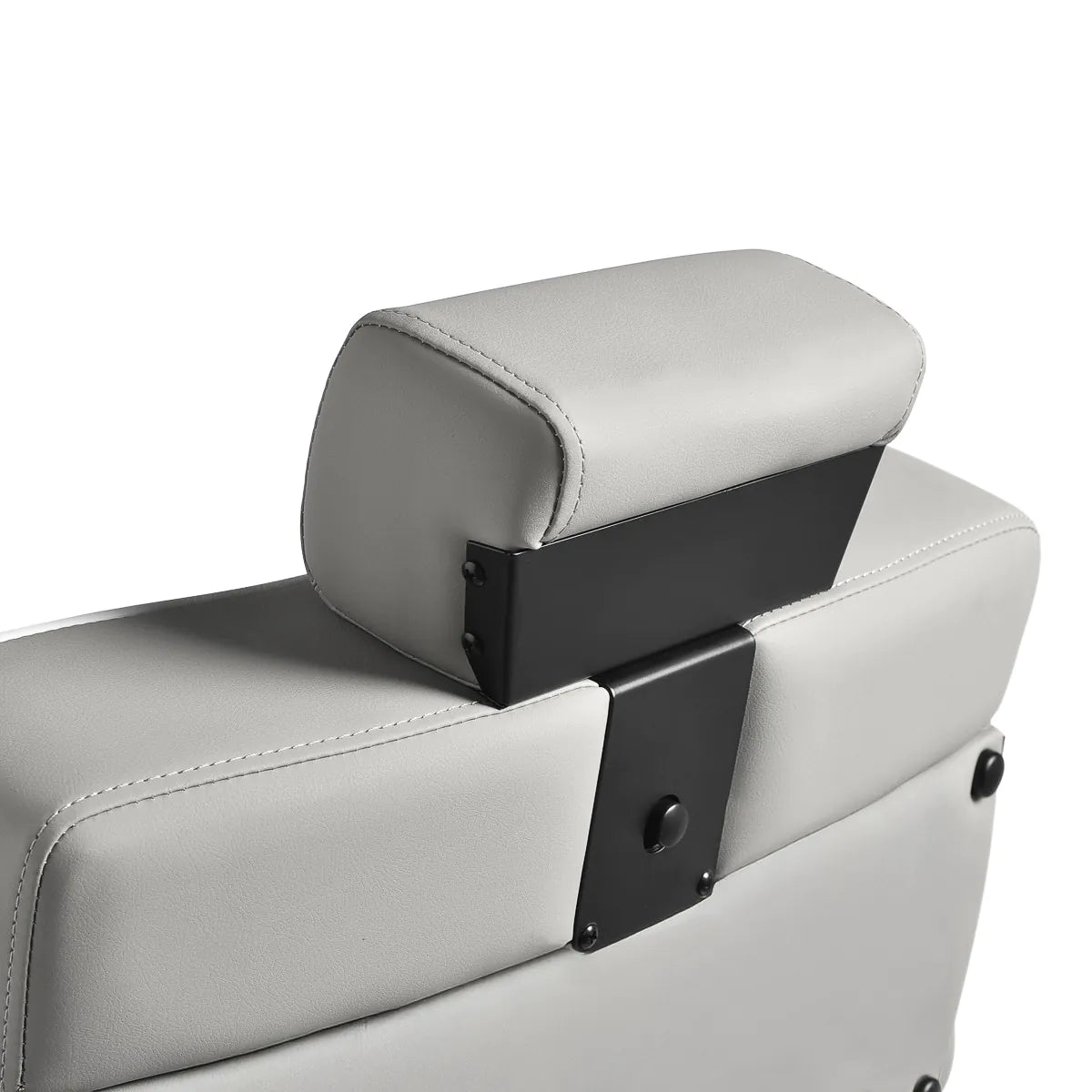 Sillón de barbero profesional Levi, gris