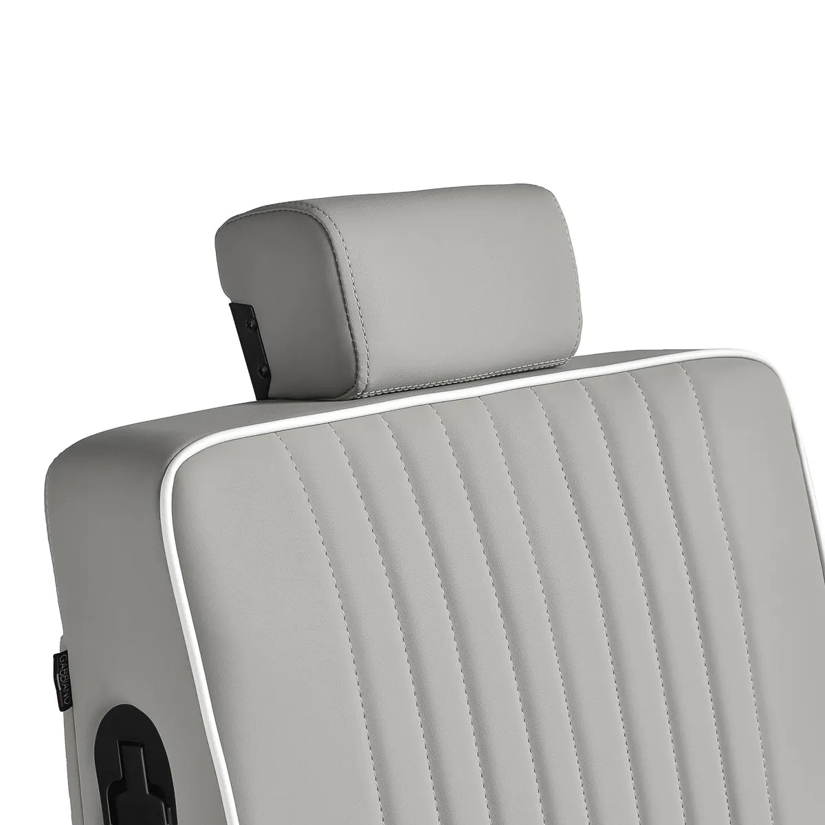 Sillón de barbero profesional Levi, gris