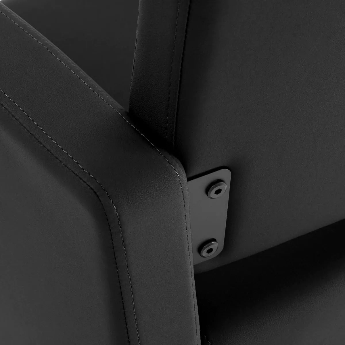 Sillón de peluquería Vitoria, negro