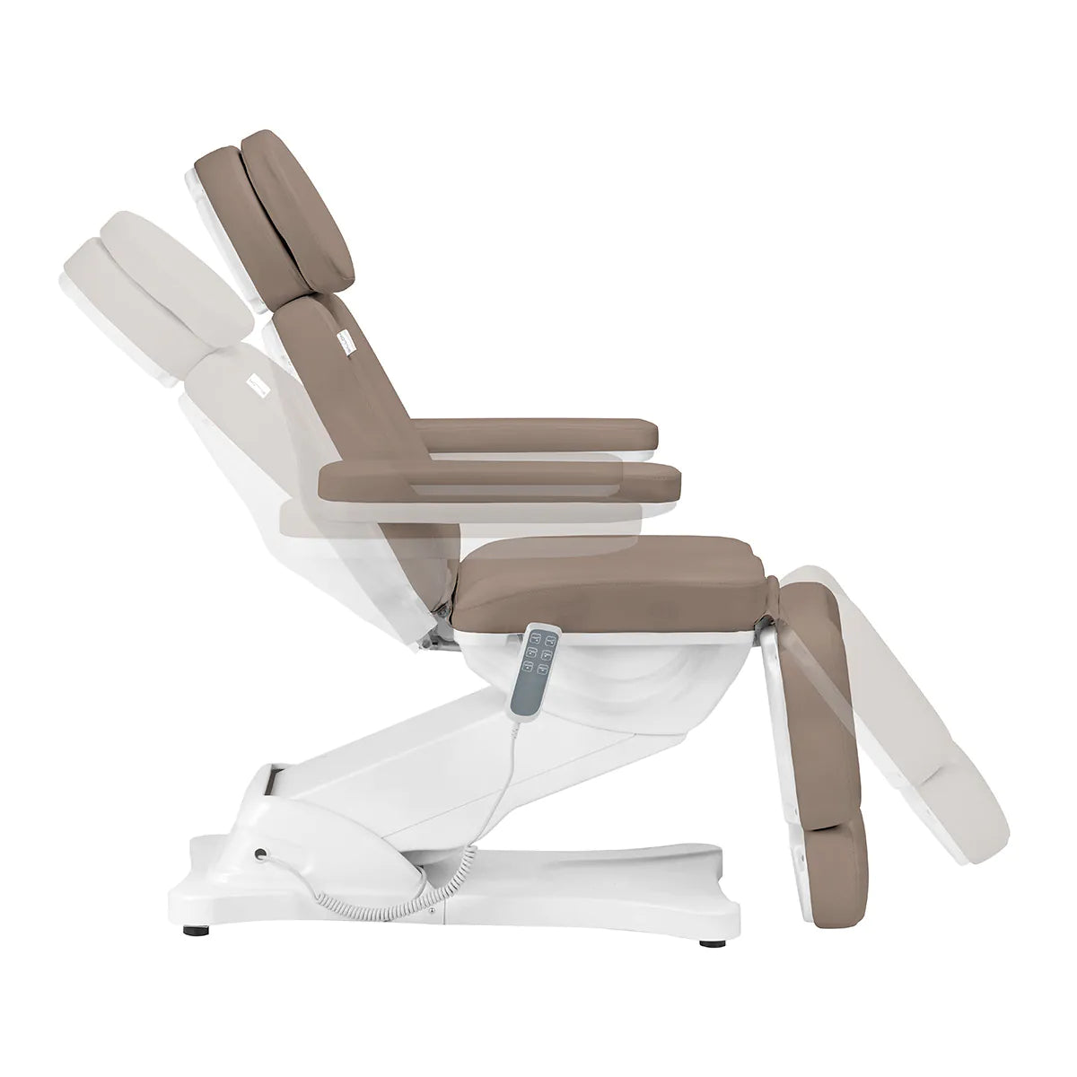 Classic electric beauty treatment table with 3 motors