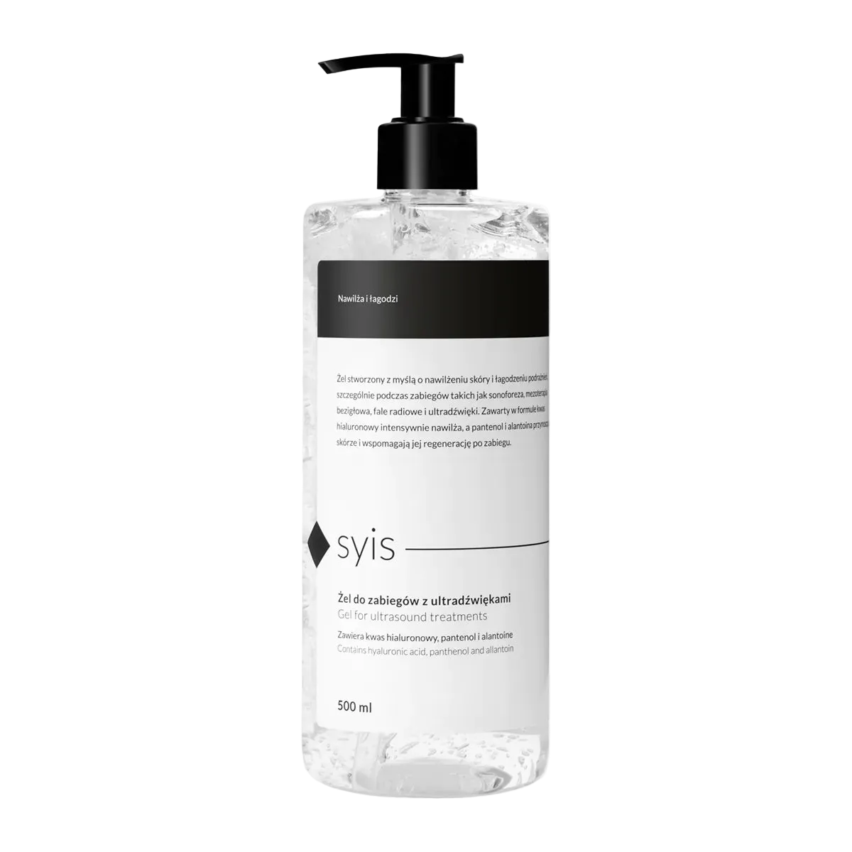 SYIS Gel especializado para tratamientos con ultrasonidos 500 ml