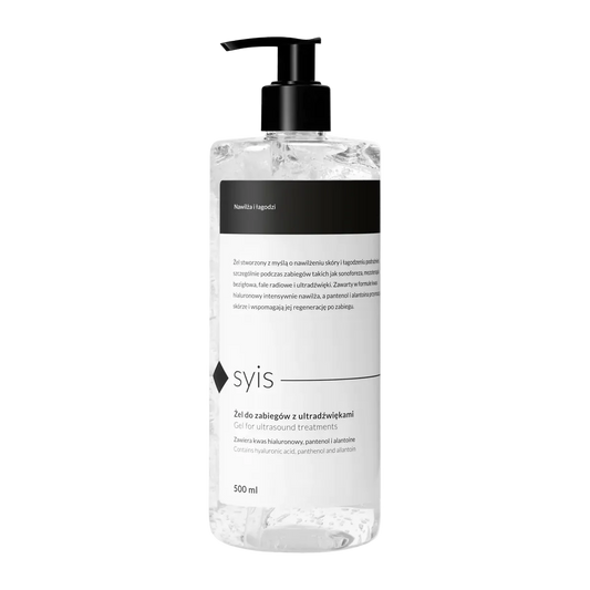SYIS Gel especializado para tratamientos con ultrasonidos 500 ml