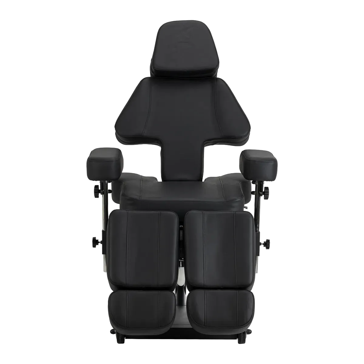 Sillón de Tatuaje Hidráulico Regulable PRO INK 605 | Ergonomía Profesional, Giro de 360° y Reposapiés Dividido
