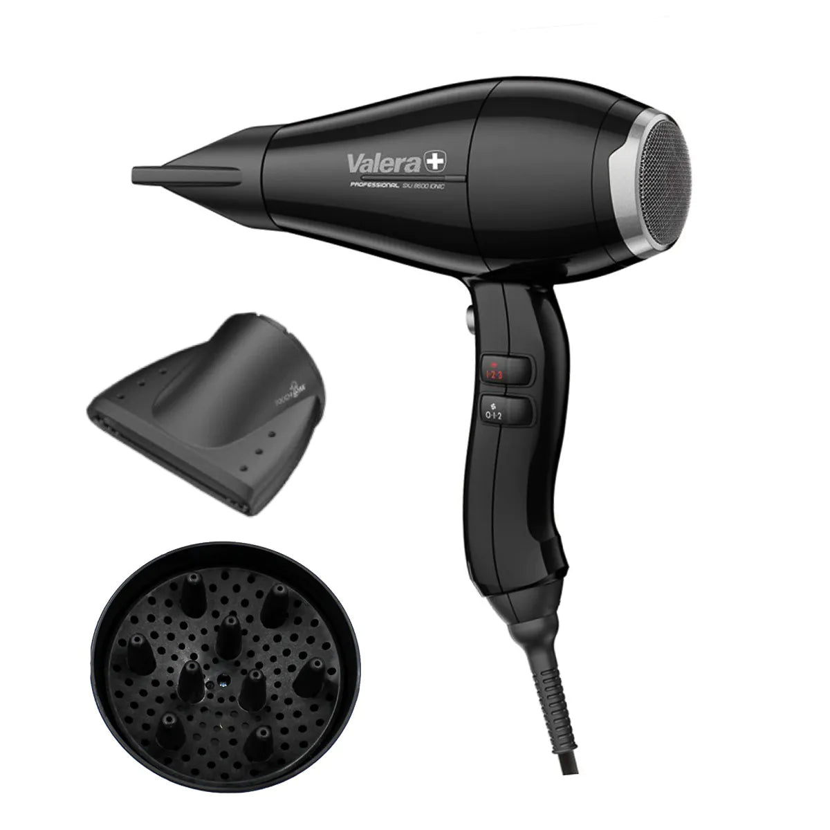 VALERA 8600 IONIC Rotocord hair dryer black 