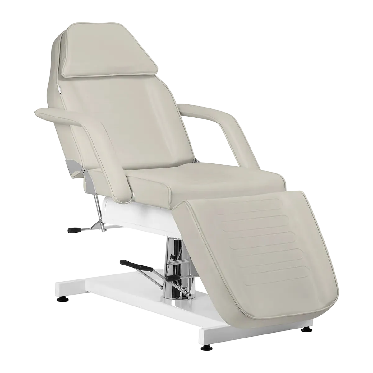 Sillón Articulado Multifuncional para Estética, Tatuaje y Masaje (62–75 cm, Giro 360° con Bloqueo y Reposabrazos Divisibles)