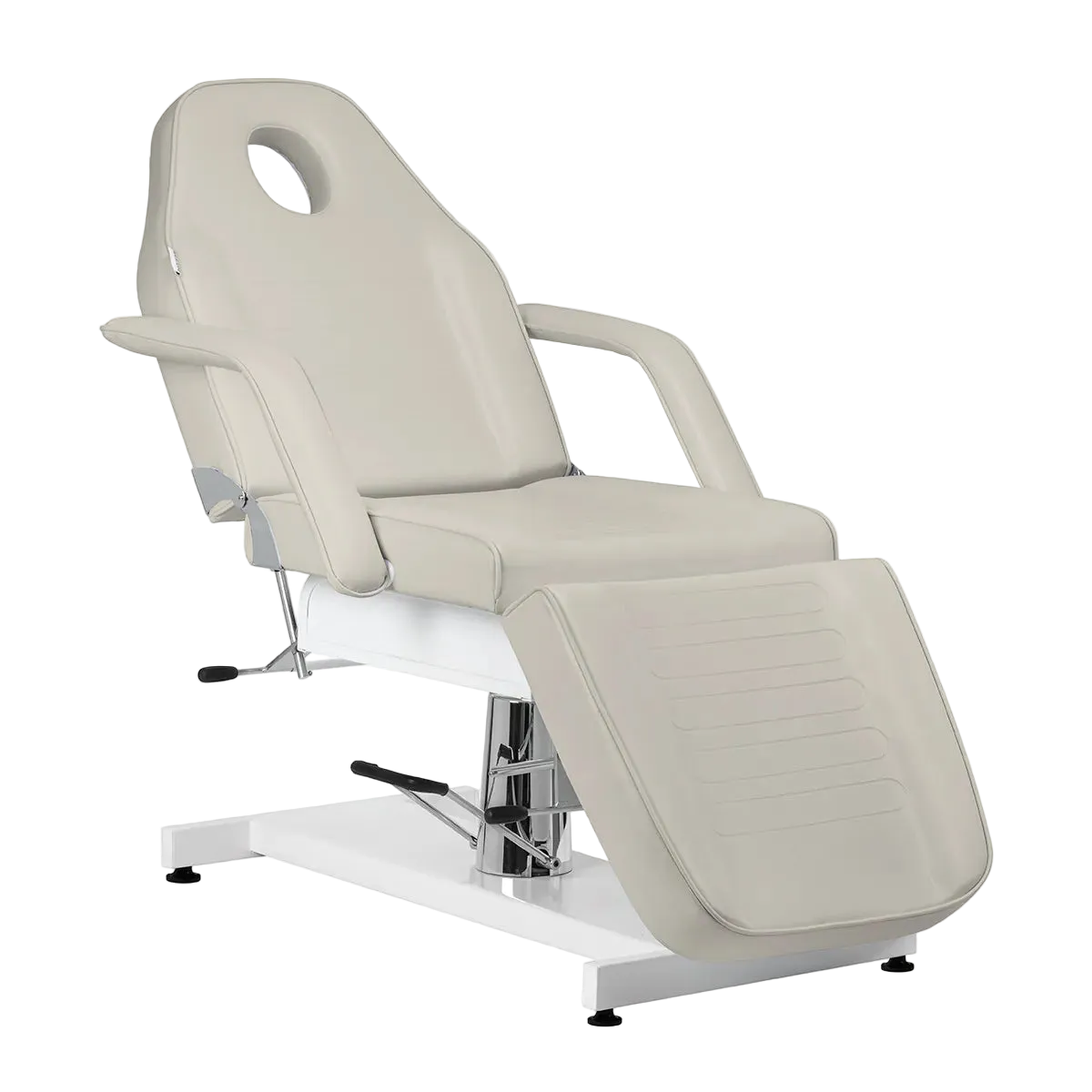 Sillón Articulado Multifuncional para Estética, Tatuaje y Masaje (62–75 cm, Giro 360° con Bloqueo y Reposabrazos Divisibles)