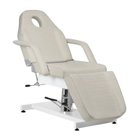 Sillón Articulado Multifuncional para Estética, Tatuaje y Masaje (62–75 cm, Giro 360° con Bloqueo y Reposabrazos Divisibles)