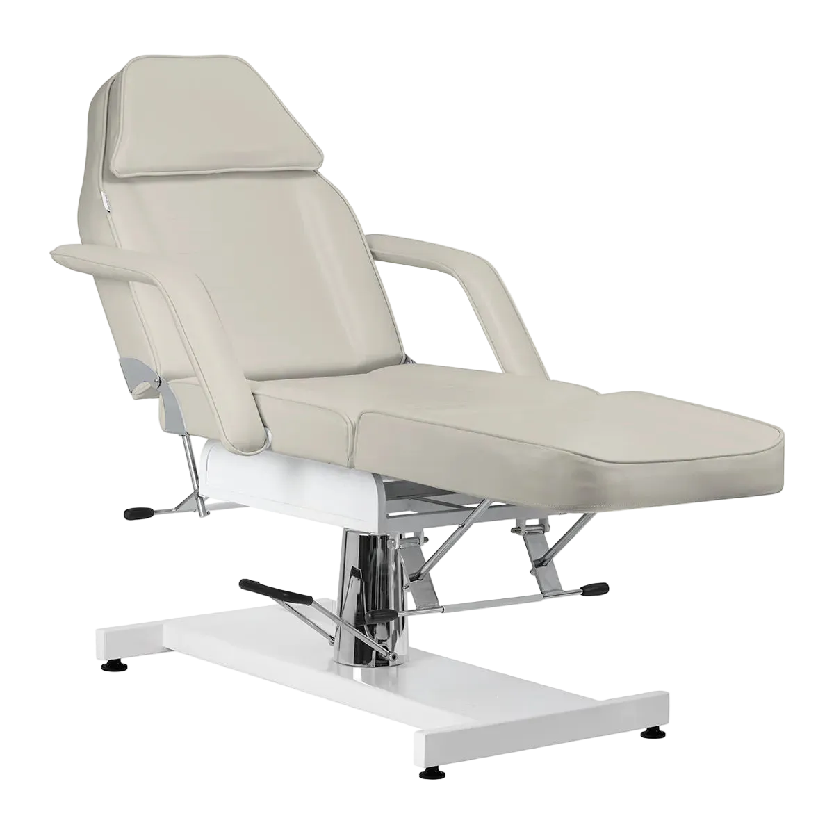 Sillón Articulado Multifuncional para Estética, Tatuaje y Masaje (62–75 cm, Giro 360° con Bloqueo y Reposabrazos Divisibles)
