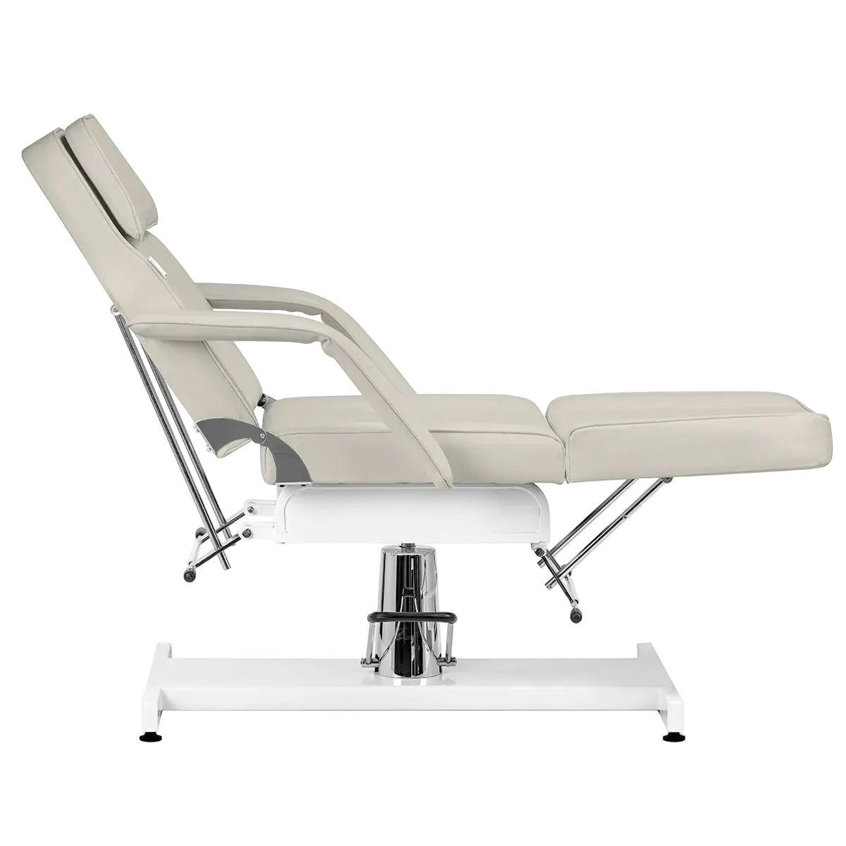 Sillón Articulado Multifuncional para Estética, Tatuaje y Masaje (62–75 cm, Giro 360° con Bloqueo y Reposabrazos Divisibles)