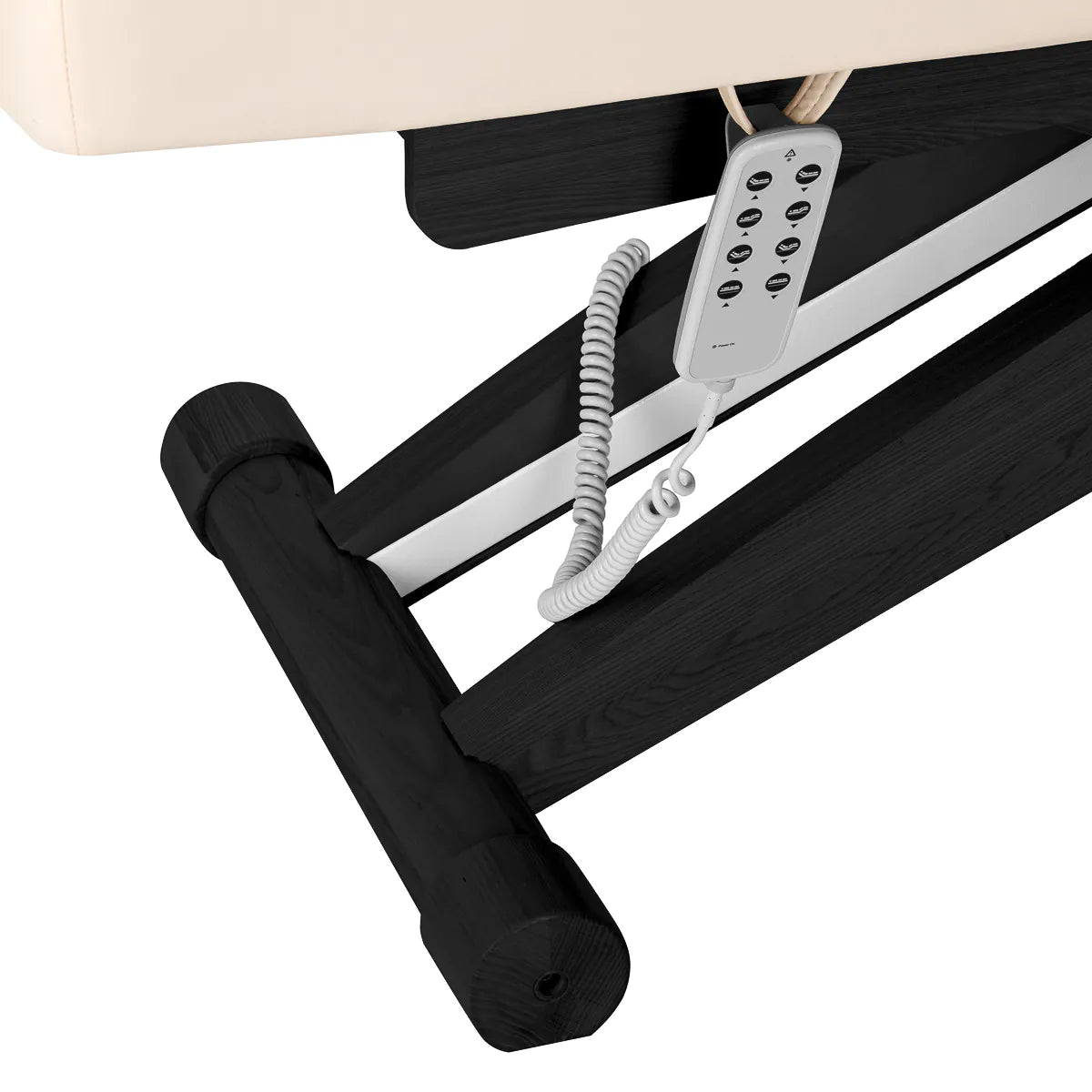 Camilla eléctrica Siesta SPA con base de madera