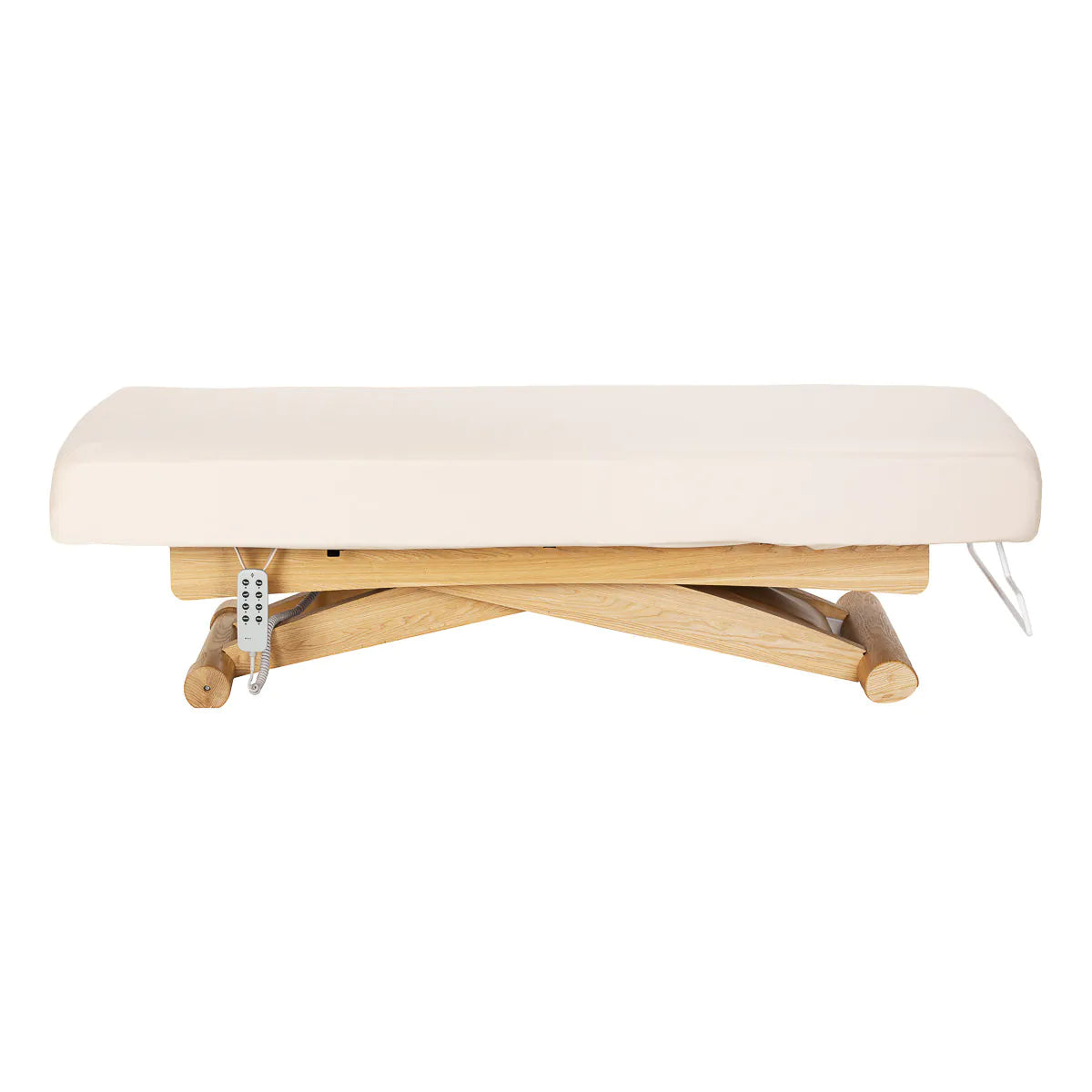 Camilla eléctrica Siesta SPA con base de madera