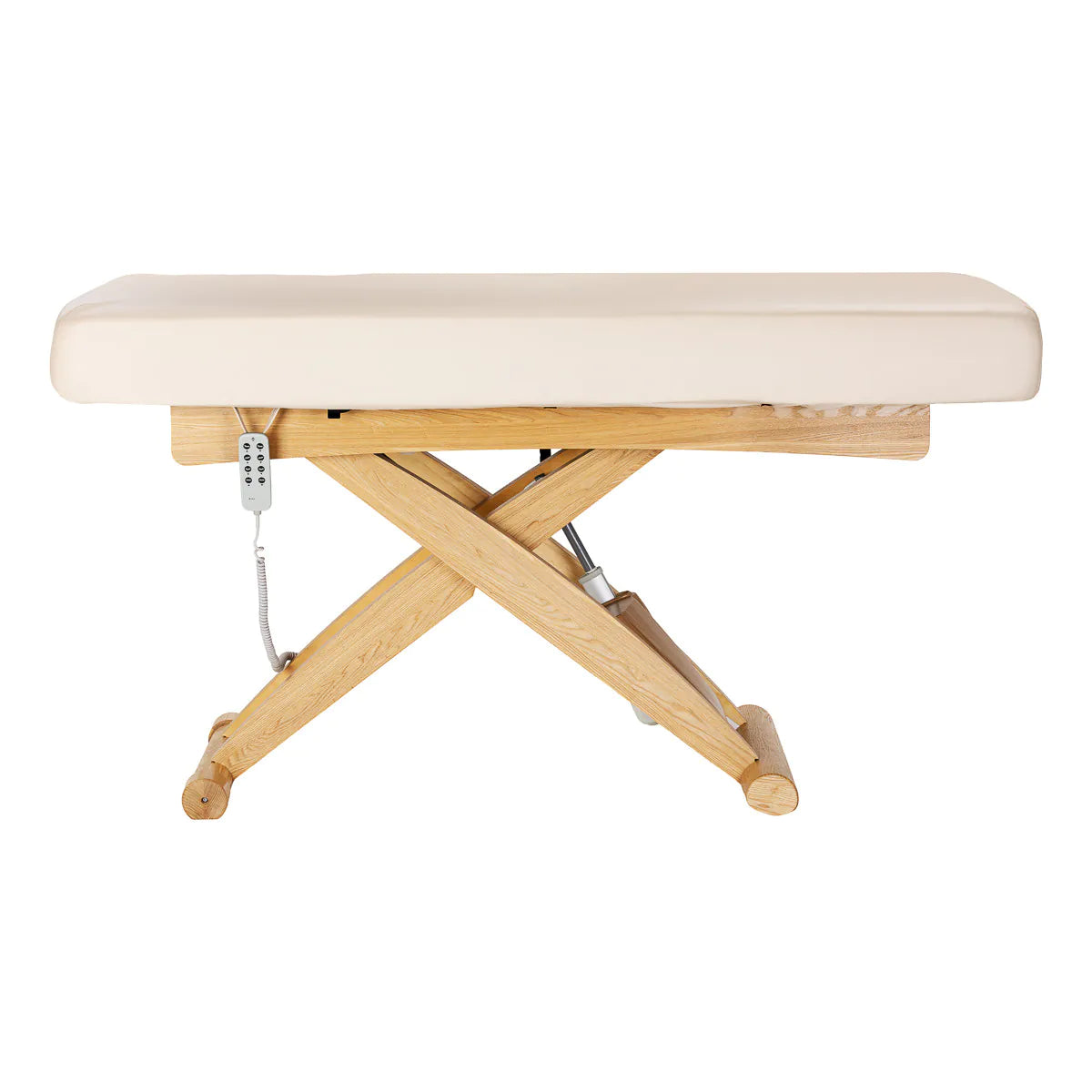 Camilla eléctrica Siesta SPA con base de madera