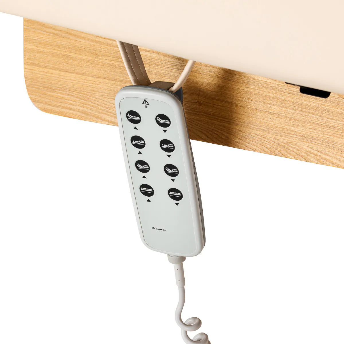 Camilla eléctrica Siesta SPA con base de madera