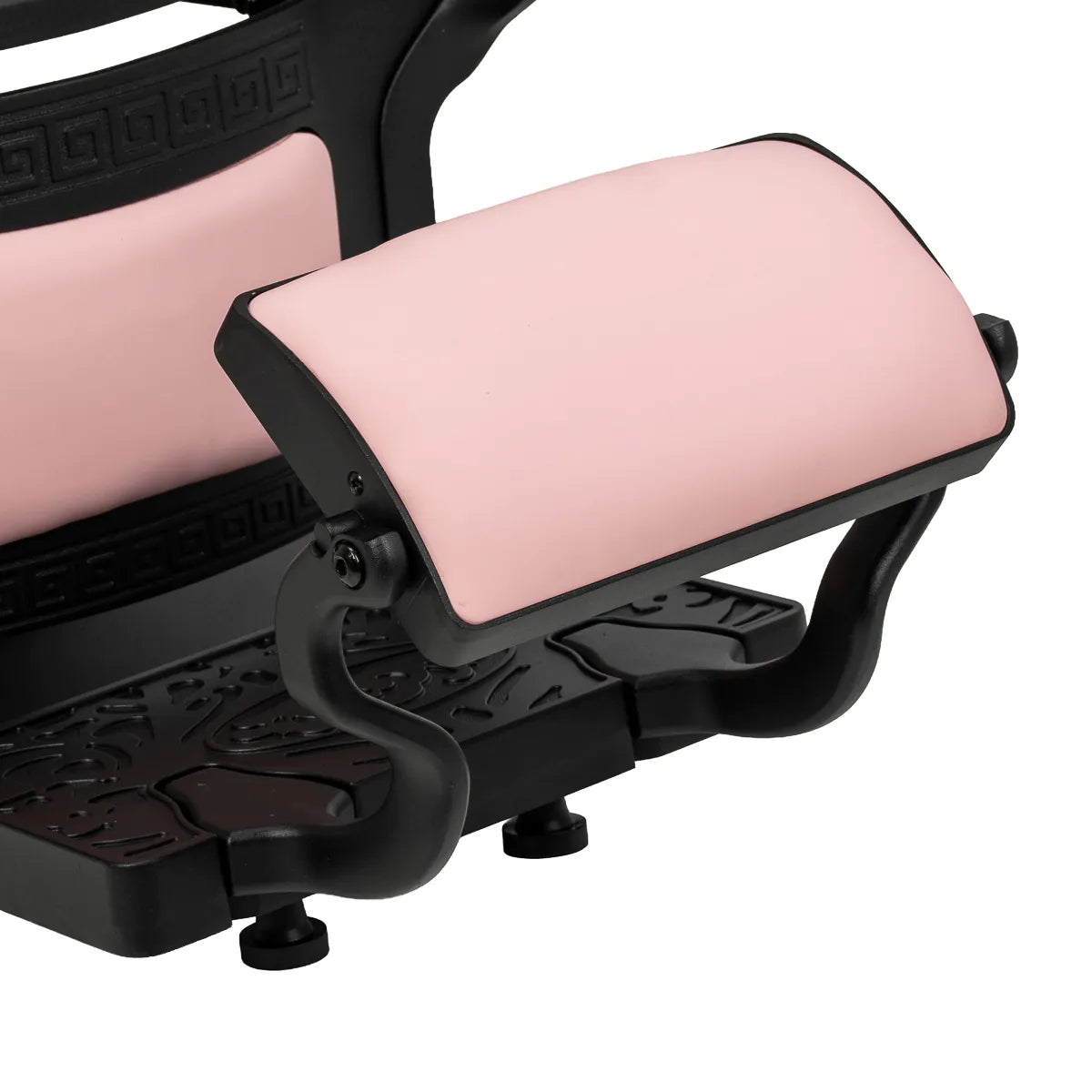 Sillón de barbería President rosa