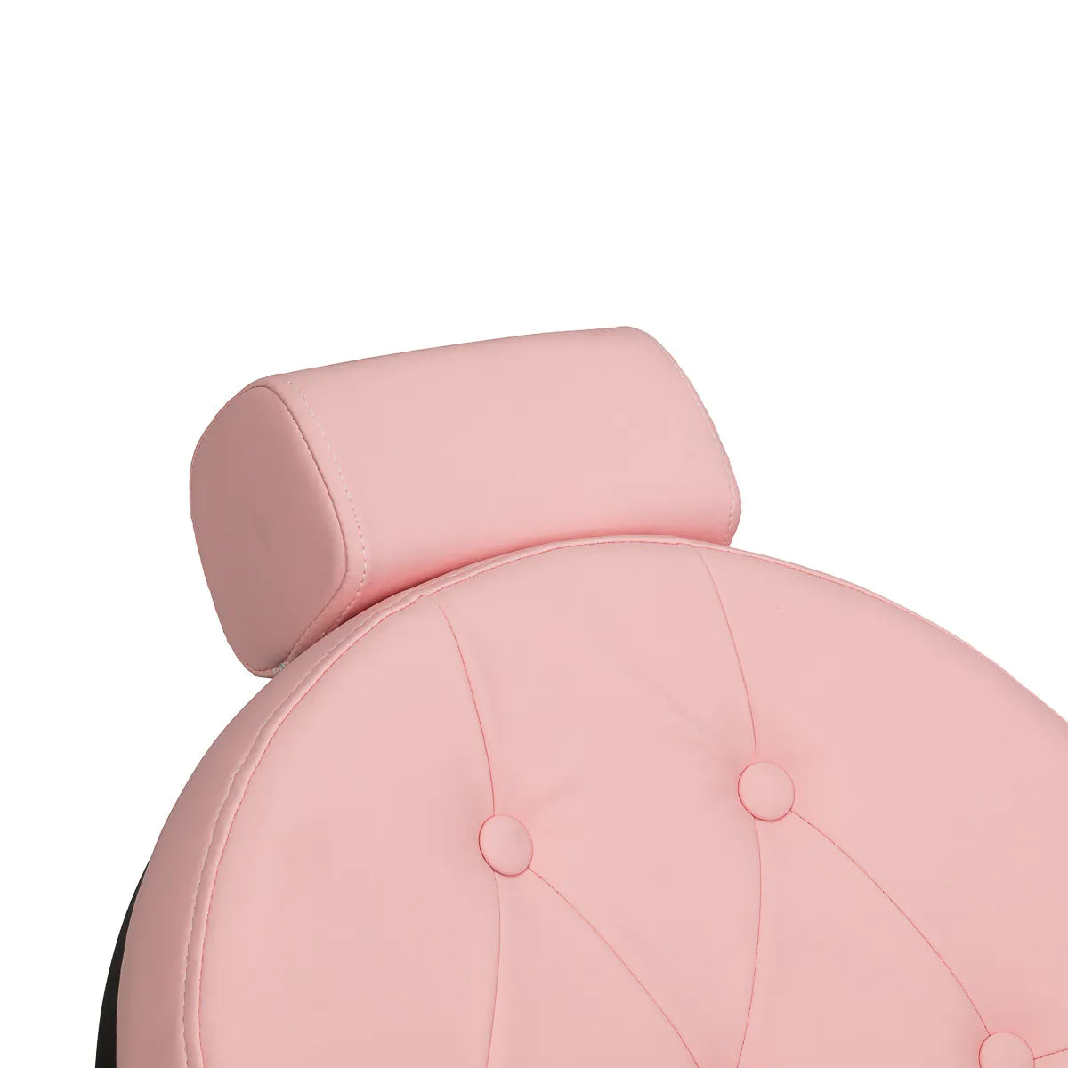 Sillón de barbería President rosa
