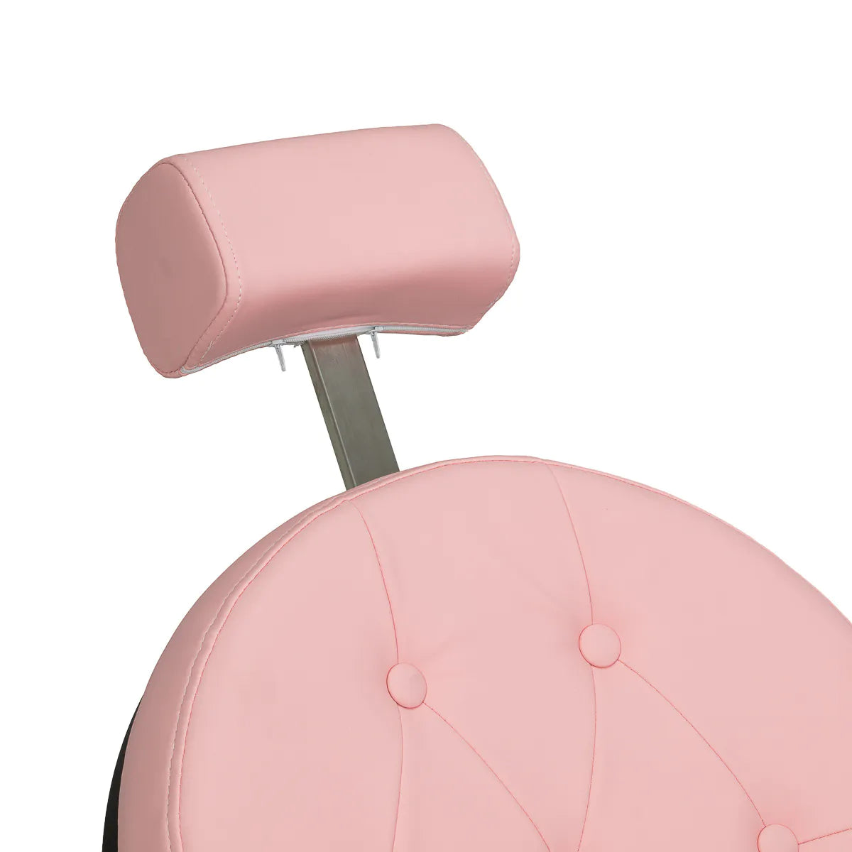 Sillón de barbería President rosa