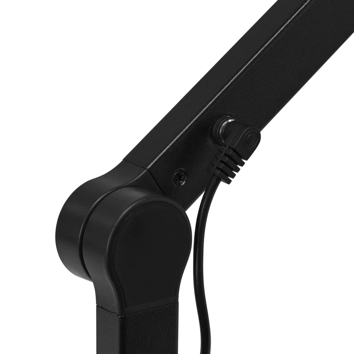 Lampe de traitement manucure Glow L05 coudée pour table, noire