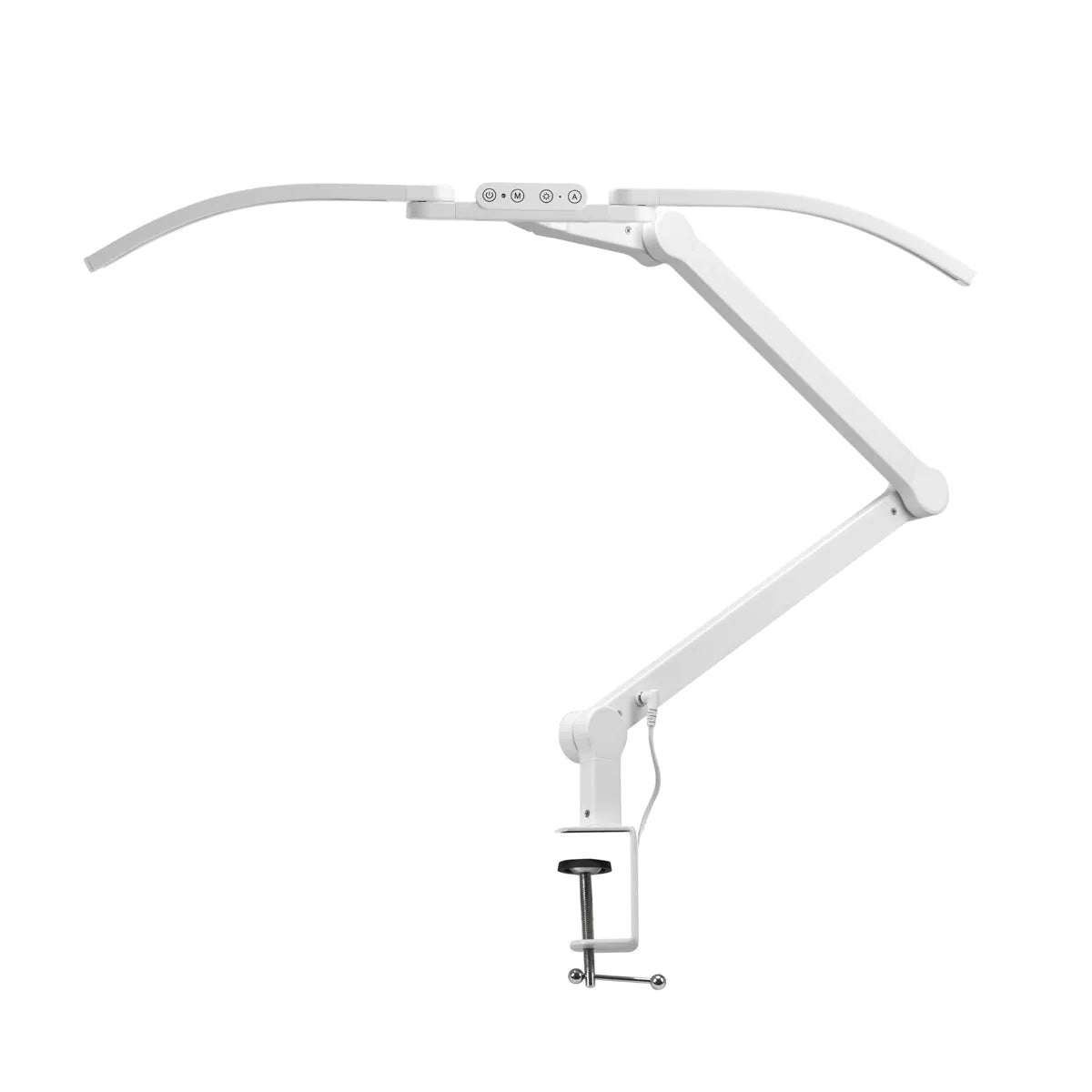 Lampe de traitement manucure Glow L05 coudée pour table, noire