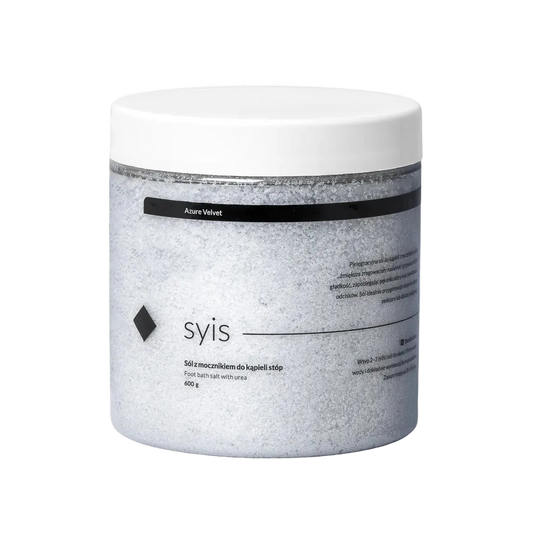 SYIS Professional – Sal de Baño Podológica Suavizante Azure Velvet, 600 g