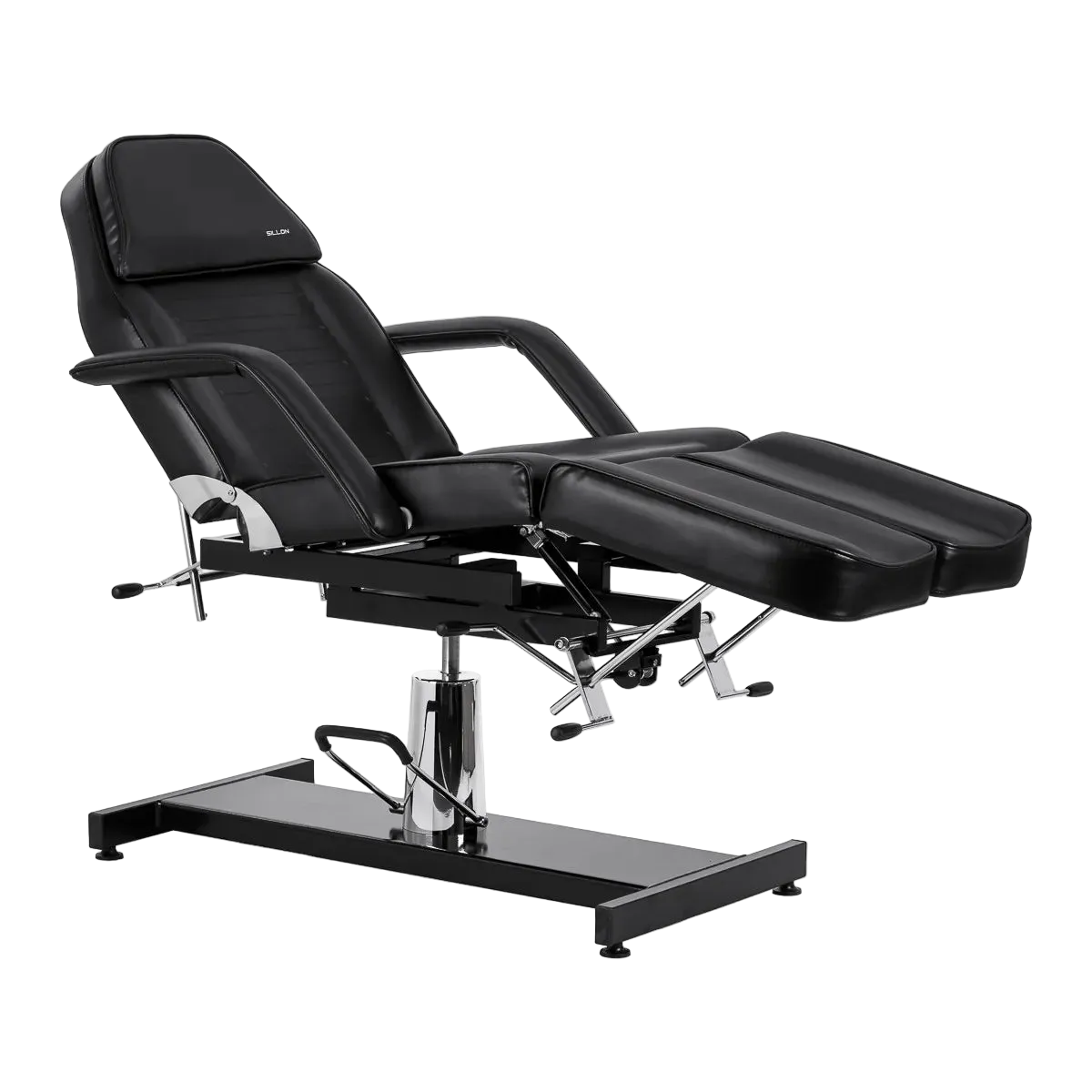 Fauteuil de pédicure hydraulique avec repose-pieds et fonction balancelle