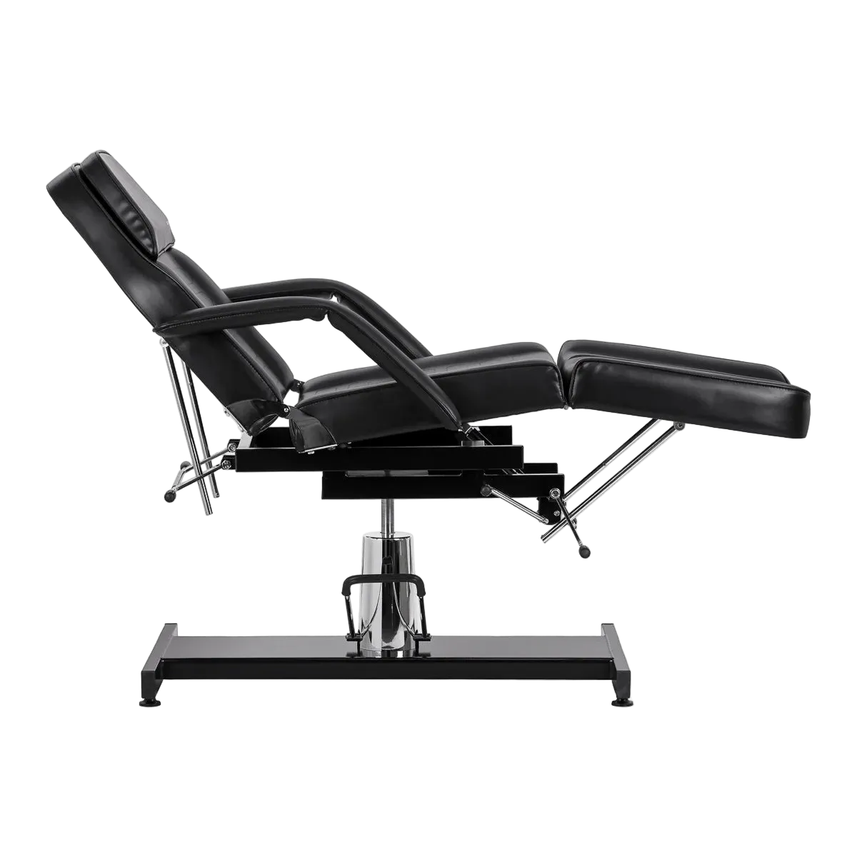 Fauteuil de pédicure hydraulique avec repose-pieds et fonction balancelle