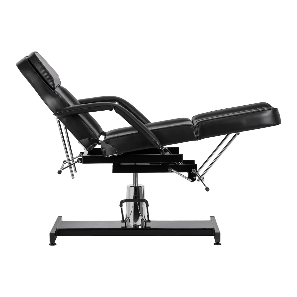 Fauteuil de pédicure hydraulique avec repose-pieds et fonction balancelle