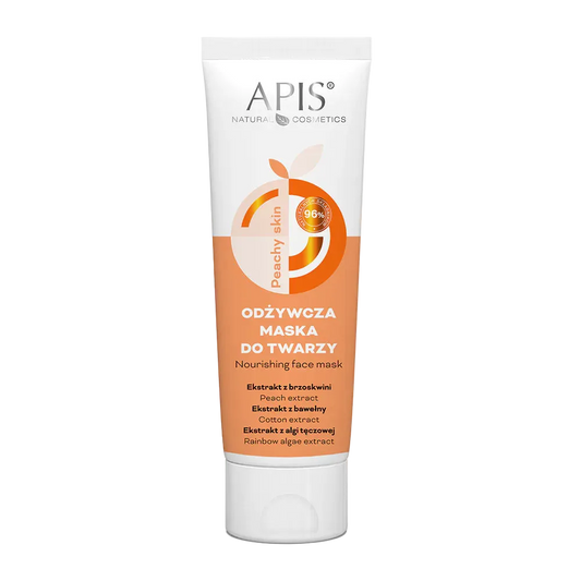 Apis Peachy Skin Mascarilla Nutritiva Intensiva con Ácido Hialurónico y Algas Arcoíris: Regeneración Profunda, Hidratación y Luminosidad para Piel Seca y Opaca