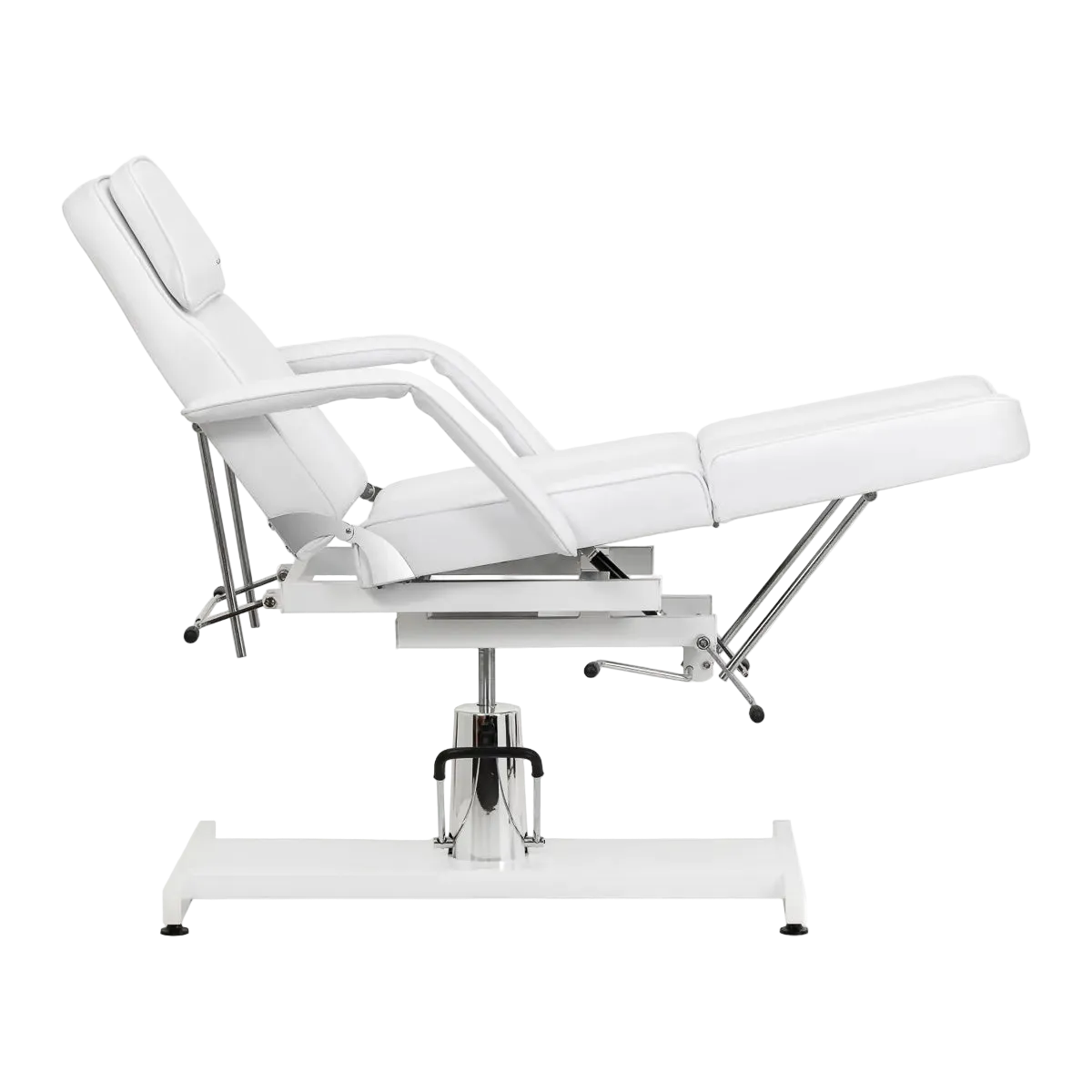 Fauteuil de pédicure hydraulique avec repose-pieds et fonction balancelle
