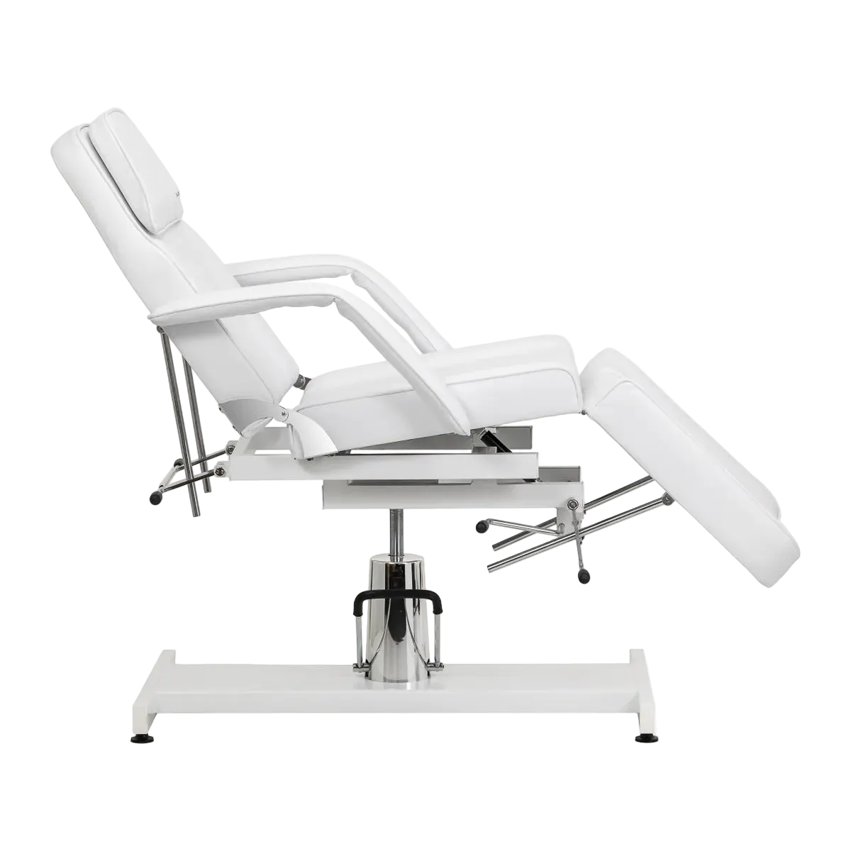 Fauteuil de pédicure hydraulique avec repose-pieds et fonction balancelle