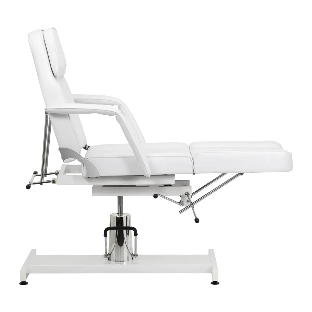 Fauteuil de pédicure hydraulique avec repose-pieds et fonction balancelle