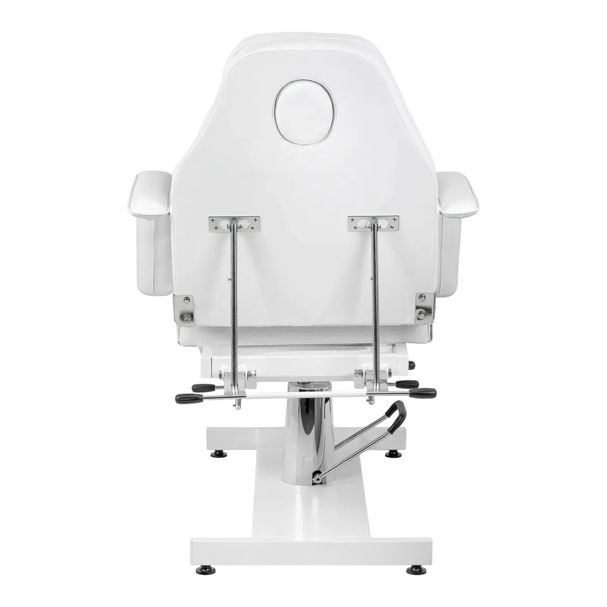 Fauteuil de pédicure hydraulique avec repose-pieds et fonction balancelle