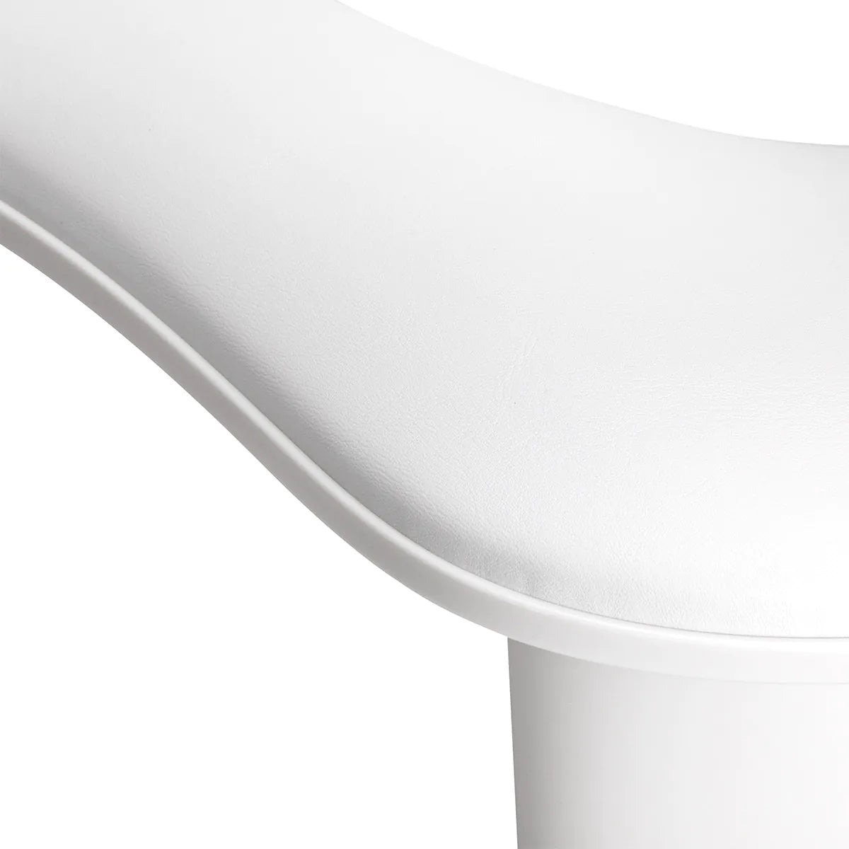 Reposabrazos para manicura con soporte para móvil
