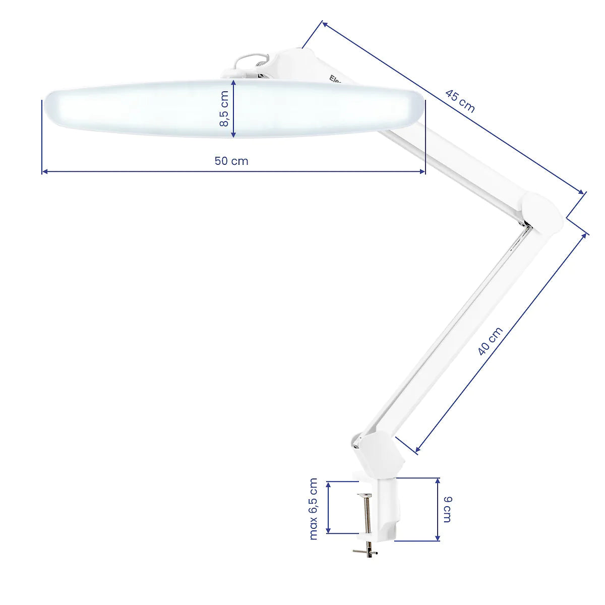 Lámpara LED estética y médica de sobremesa