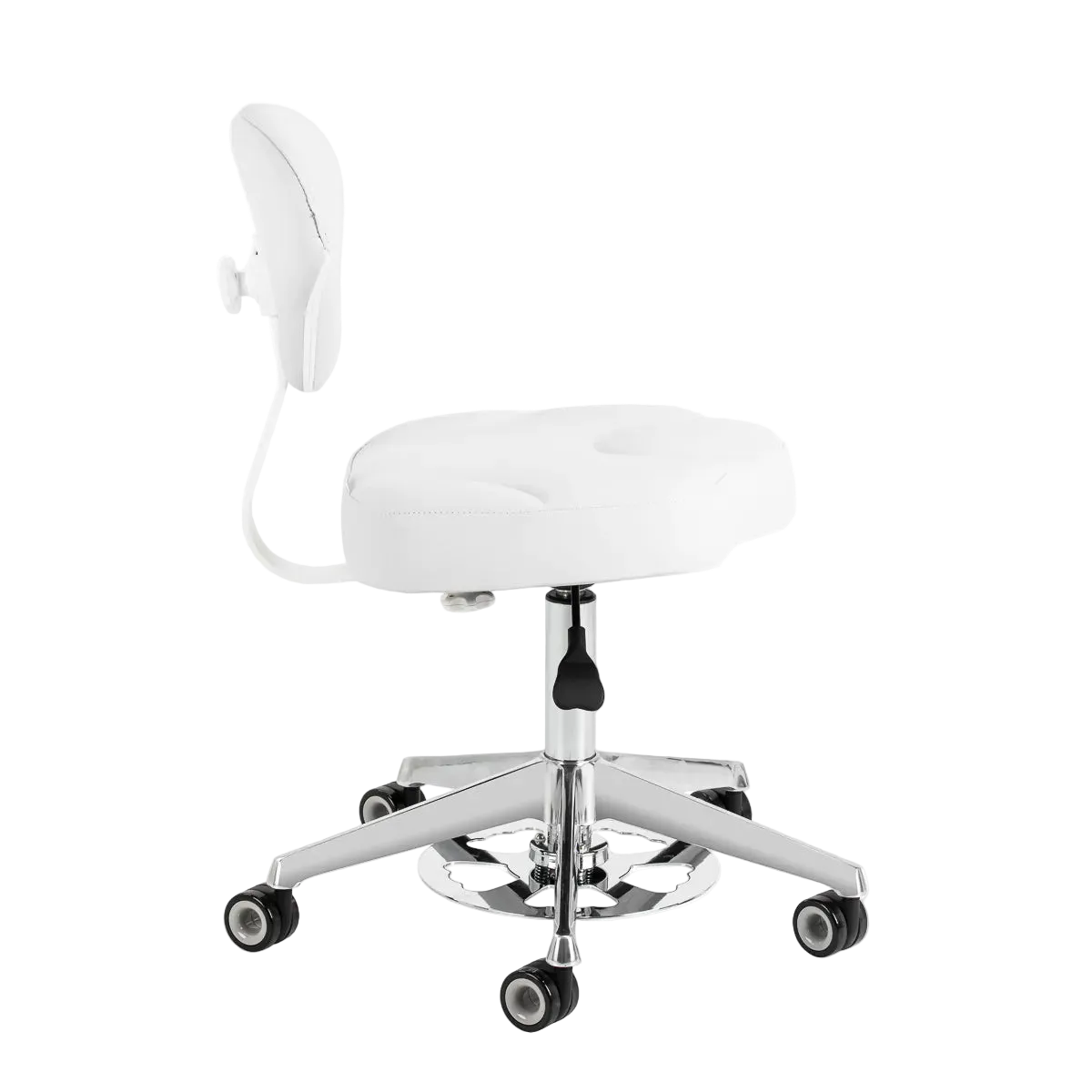 Silla Ergonómica Azzurro 156-F: ajuste de altura por pedal "Bump-Up", respaldo regulable y ergonomía sin manos