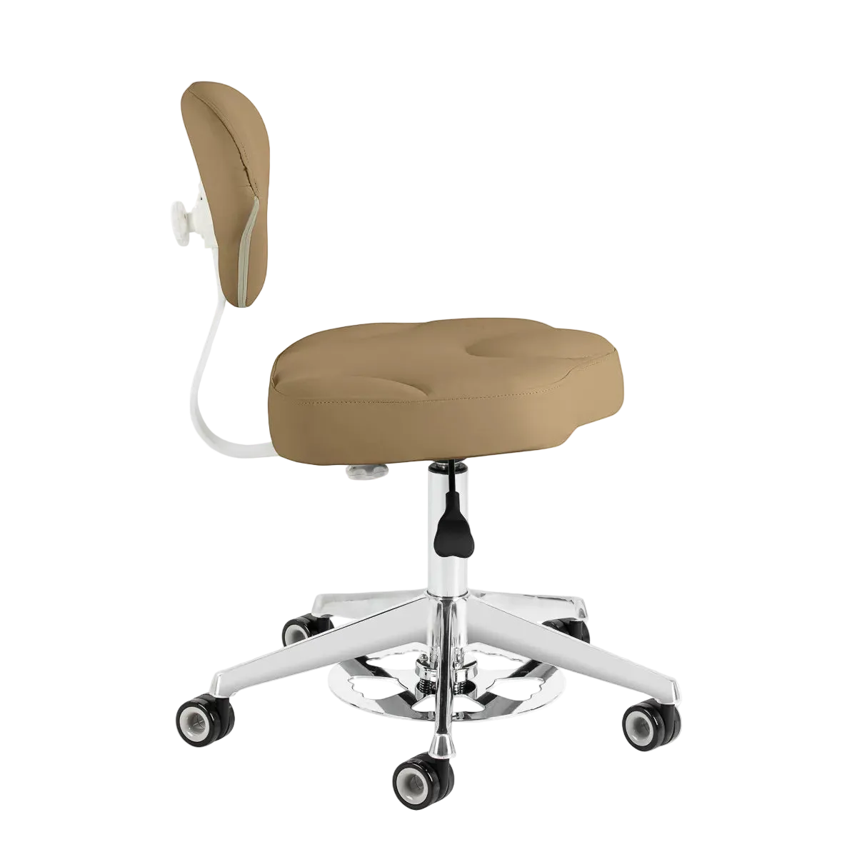 Silla Ergonómica Azzurro 156-F: ajuste de altura por pedal "Bump-Up", respaldo regulable y ergonomía sin manos