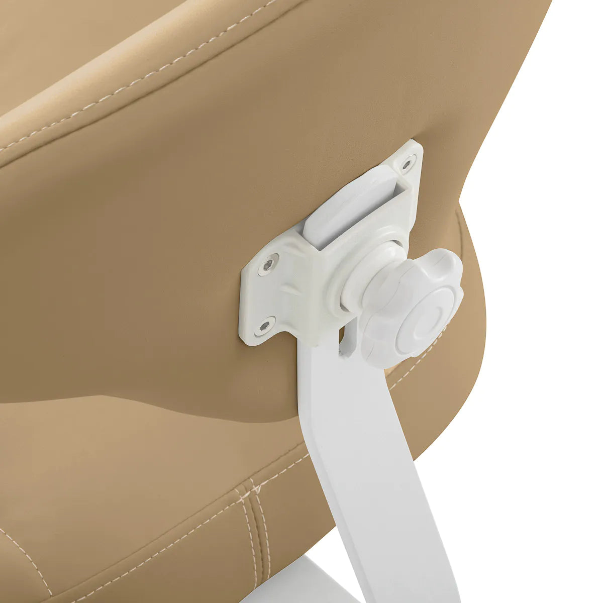 Silla de estética con ajuste de altura por pedal, mod. 156F