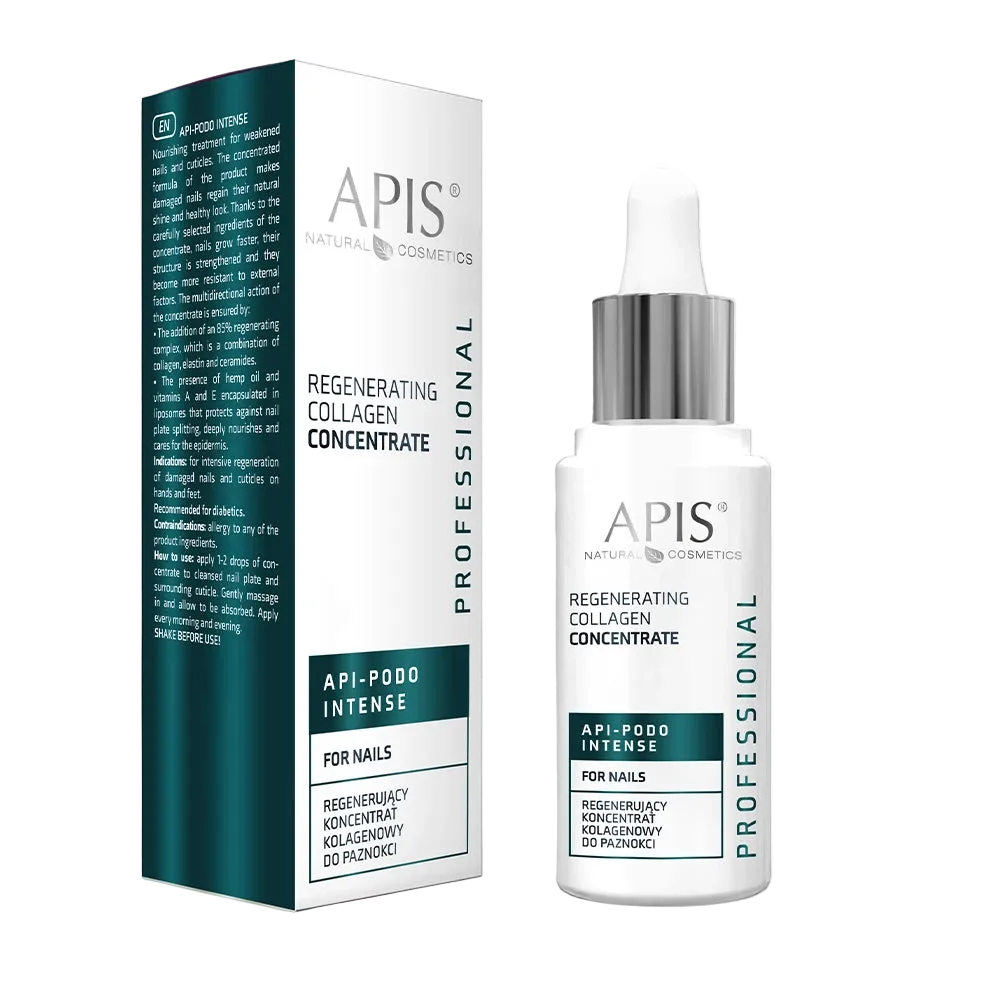 Apis Podo Intense Concentrado Regenerador de Colágeno: Reparación Intensiva de Uñas y Apto para Personas con Diabetes