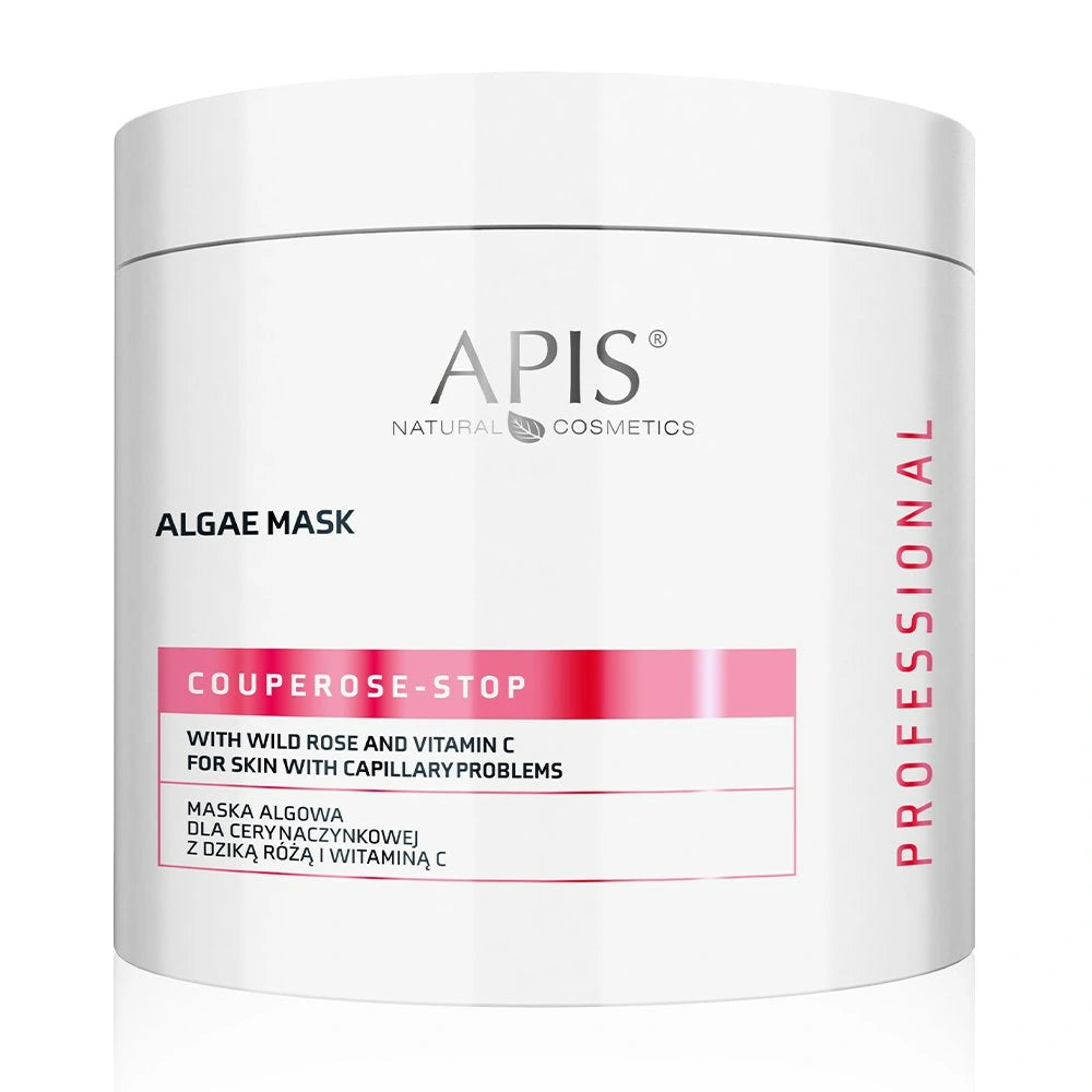 APIS Couperose-Stop&nbsp;Mascarilla de Algas Marinas: Alivio Inmediato de Rojeces, Frescor Intenso y Fortalecimiento Capilar