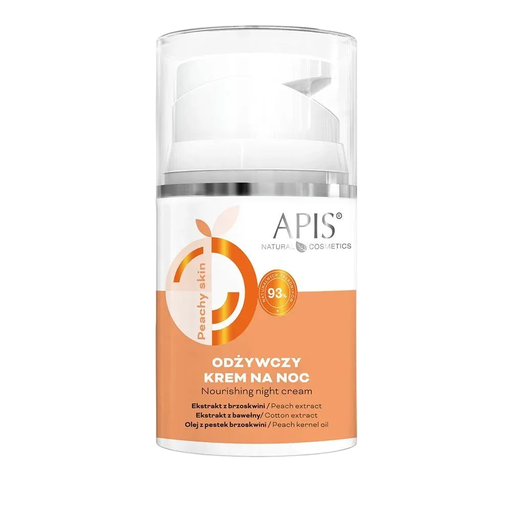 Apis Peachy Skin Crema Regeneradora Nocturna con Algas Arcoíris y Karité: Nutrición Profunda, Luminosidad e Hidratación para Piel Seca y Opaca