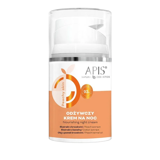 Apis Peachy Skin Crema Regeneradora Nocturna con Algas Arcoíris y Karité: Nutrición Profunda, Luminosidad e Hidratación para Piel Seca y Opaca