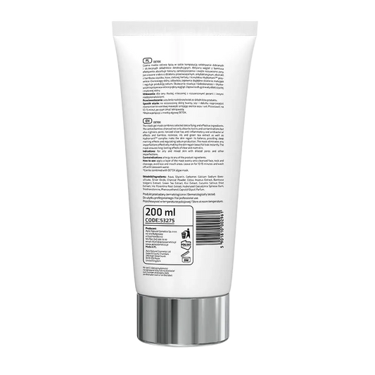 Apis Detox Mascarilla en Gel Desintoxicante: Gel Fluido Purificante con Carbón de Bambú y Plata Ionizada para Pieles Mixtas y Grasas