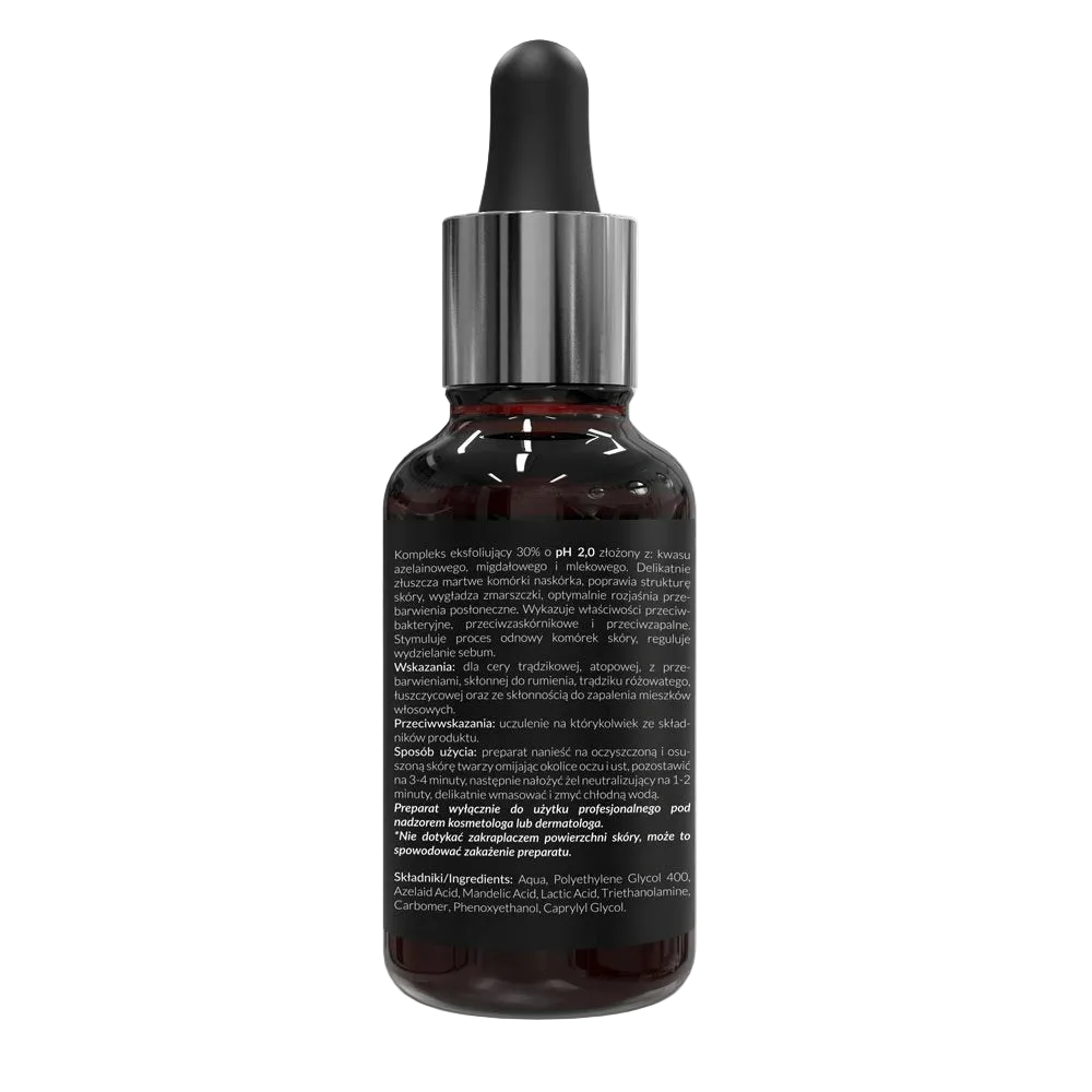 Apis Peeling Exfoliante APIS AML Ácido Complex 30%: Renovación Suave, Corrección de Poros, Imperfecciones y Luminosidad