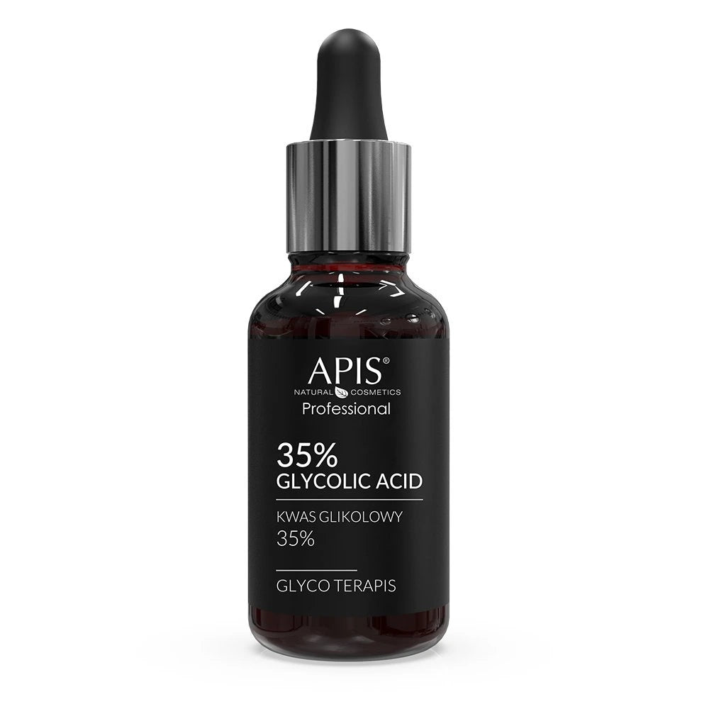 Apis Glyco Terapis Ácido Glicólico 35% pH 2.0 (30 ml) | Peeling Químico Renovador, Anti-Acné y Rejuvenecedor