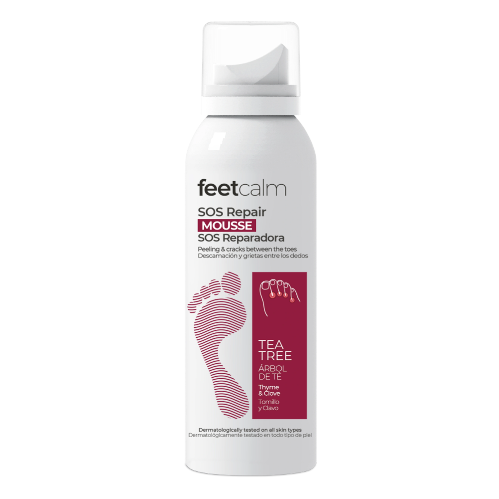 Mousse SOS antifúngico para piel FeetCalm