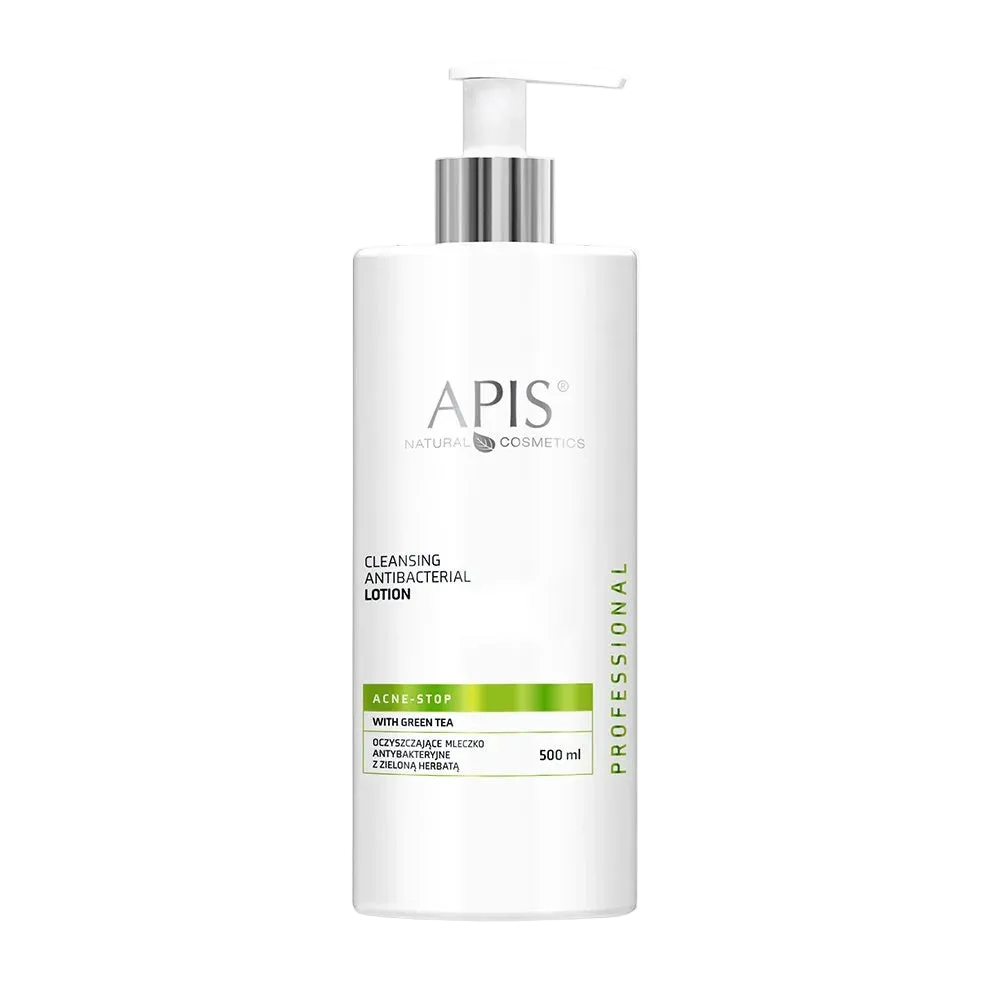 Apis Acne-Stop Leche Limpiadora Antibacteriana y Desmaquillante Folicular: Limpia en Profundidad, Controla la Grasa y Equilibra la Flora de la Piel